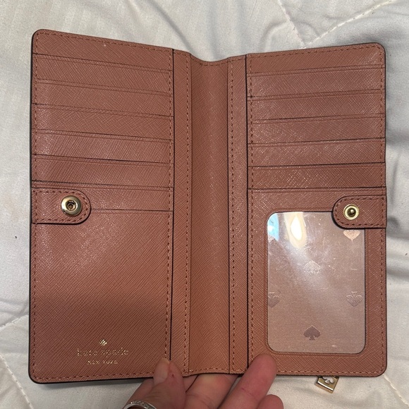 Kate Spade Metallic Leather Wallet - Picture 4 of 7